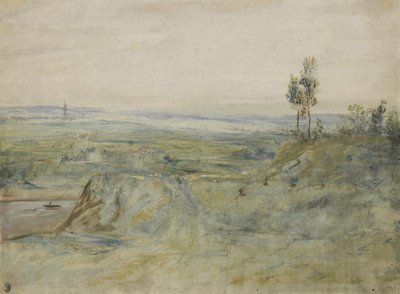 La Plaine, Blick von den Höhen von Meudon von Pierre Etienne Theodore Rousseau